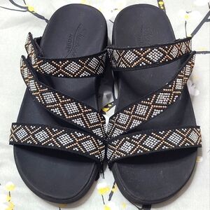 Skechers Womens Arch Fit Retrogrades Slide